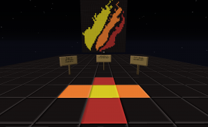 Herunterladen Fire Parkour zum Minecraft 1.11.2